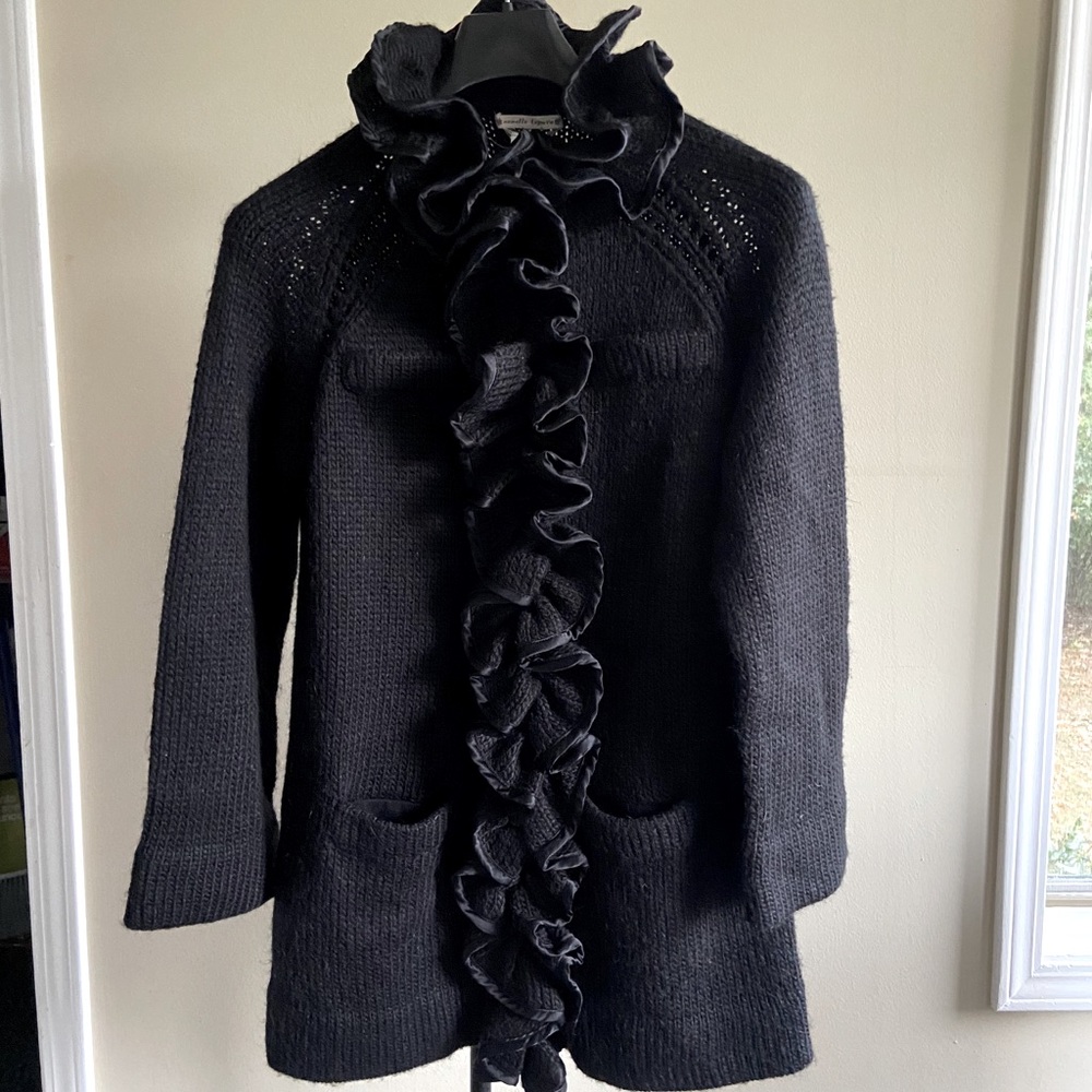 NWOT Nanette Lenore Wool and Silk Sweater Cardigan
